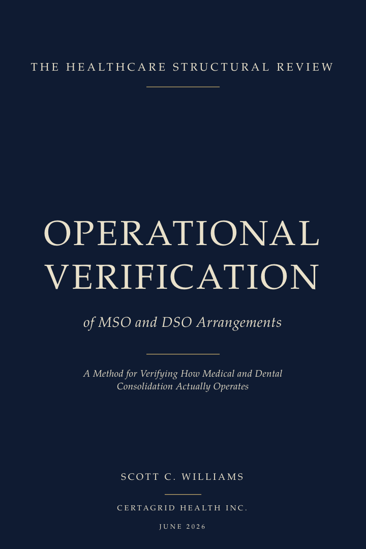 Operational Verification of MSO and DSO Arrangements